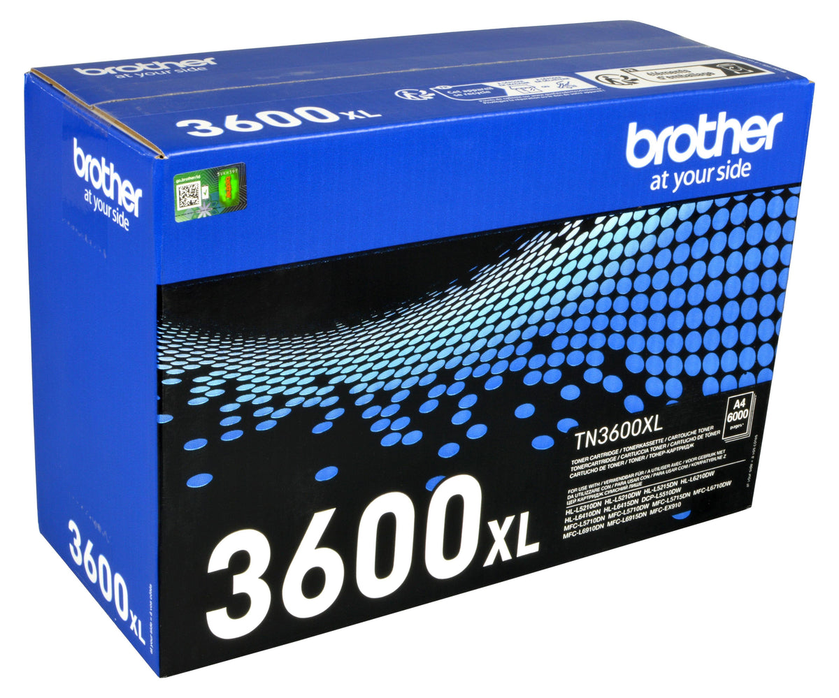 Brother TN-3600XL, 6000 Seiten, Schwarz, 1 Stück(e)