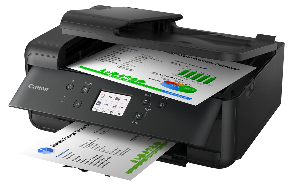 Canon PIXMA TR7650, Tintenstrahl, Farbdruck, 4800 x 1200 DPI, A4, Direktdruck, Schwarz