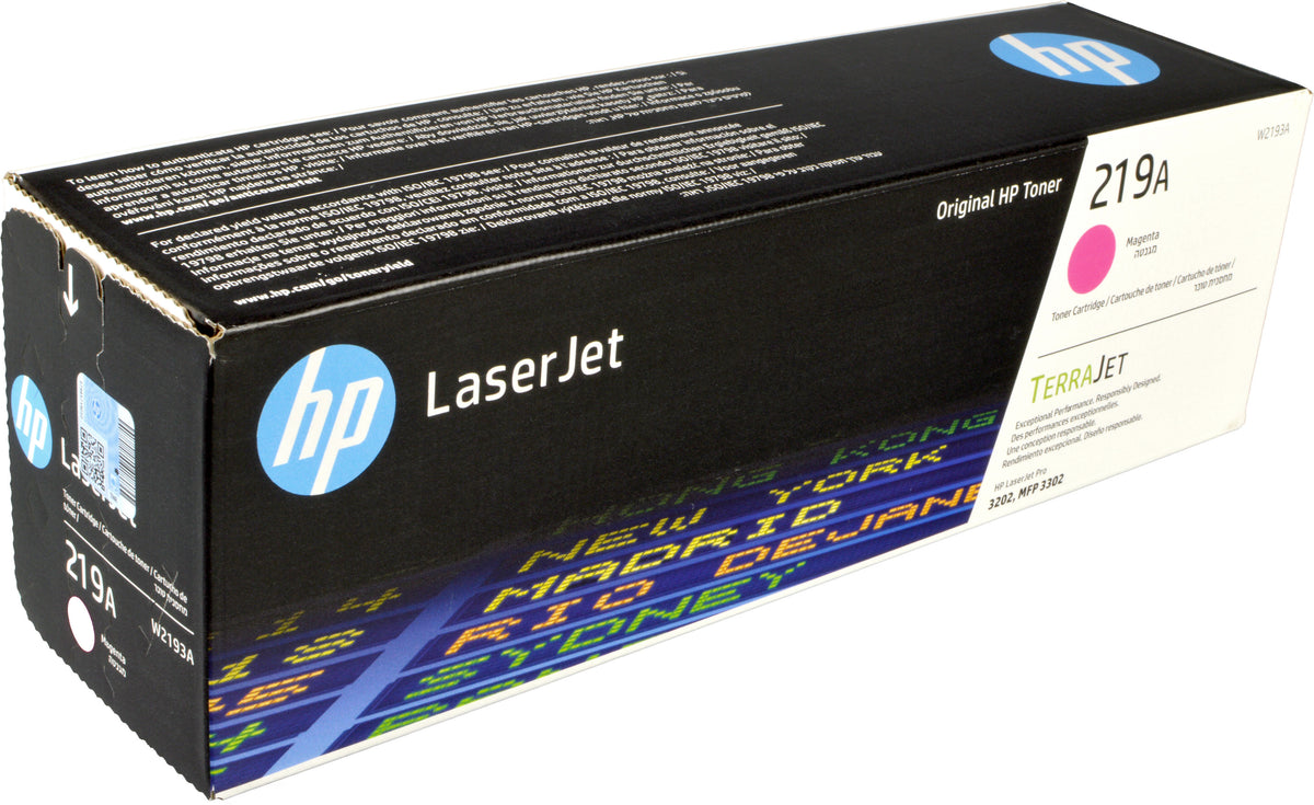HP 219A Magenta Original LaserJet-Tonerkartusche, 1200 Seiten, 0 Seiten, Magenta, 1 Stück(e)