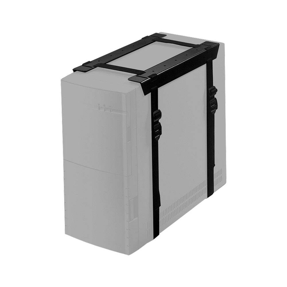 Neomounts CPU-D025BLACK CPU-Halter - max 20 kg - universal, Tischmontierte CPU-Halterung, 20 kg, Schwarz, Stahl, Taiwan, 700 mm