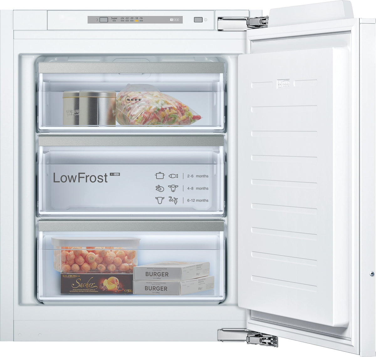 Neff GI1113FE0, 72 l, 8 kg/24h, SN-T, 36 dB, E, Weiß