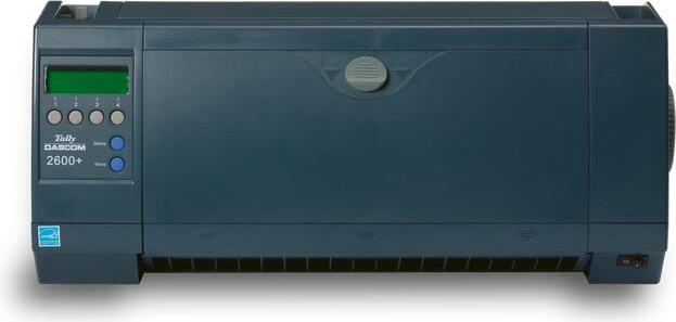 DASCOM Europe Nadeldrucker Tally Dascom 2600+, 683 Zeichen pro Sekunde, 360 x 360 DPI, 513 Zeichen pro Sekunde, 114 Zeichen pro Sekunde, 600 Zeichen pro Sekunde, 5 Kopien