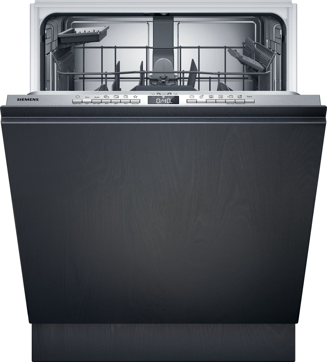 Siemens iQ300 SN63EX22AE, Voll integriert, Standardgröße (60 cm), Edelstahl, Tasten, 1,75 m, 1,65 m
