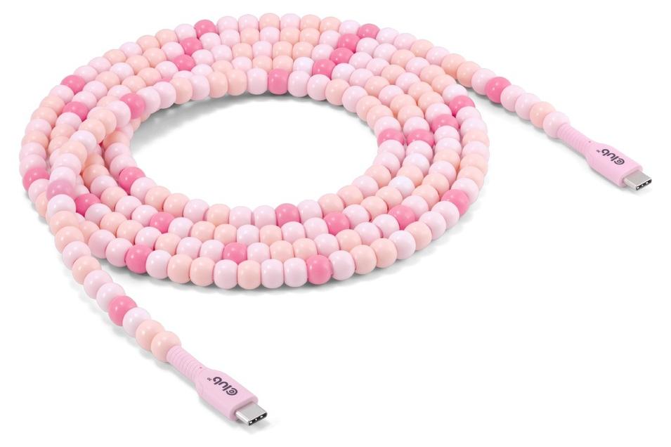 CLUB3D CAC-3010, 2 m, USB C, USB C, 0,48 Gbit/s, Pink