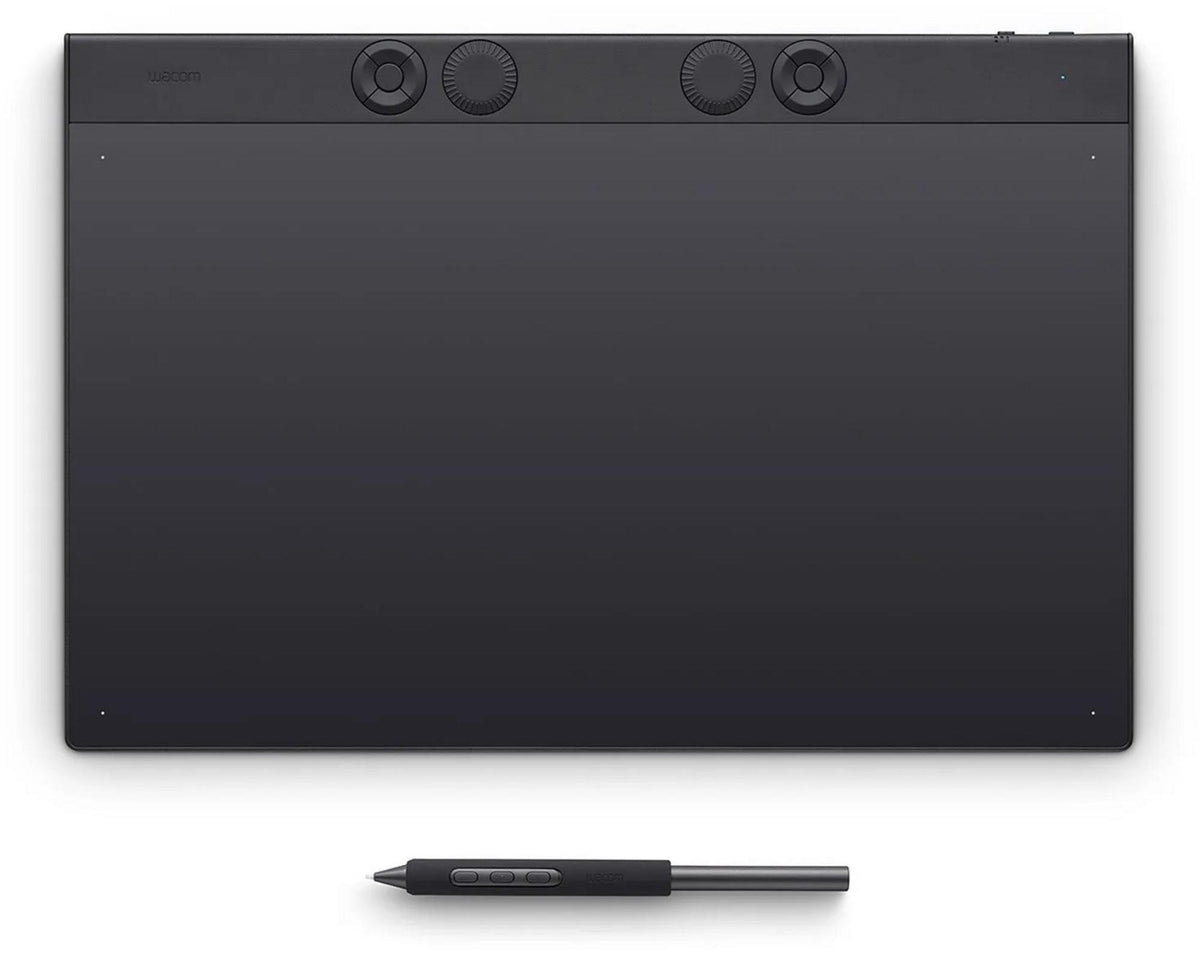Wacom Intuos Pro Large, Verkabelt & Kabellos, 349 x 195 mm, USB/Bluetooth, 1 cm, Stift, 60°