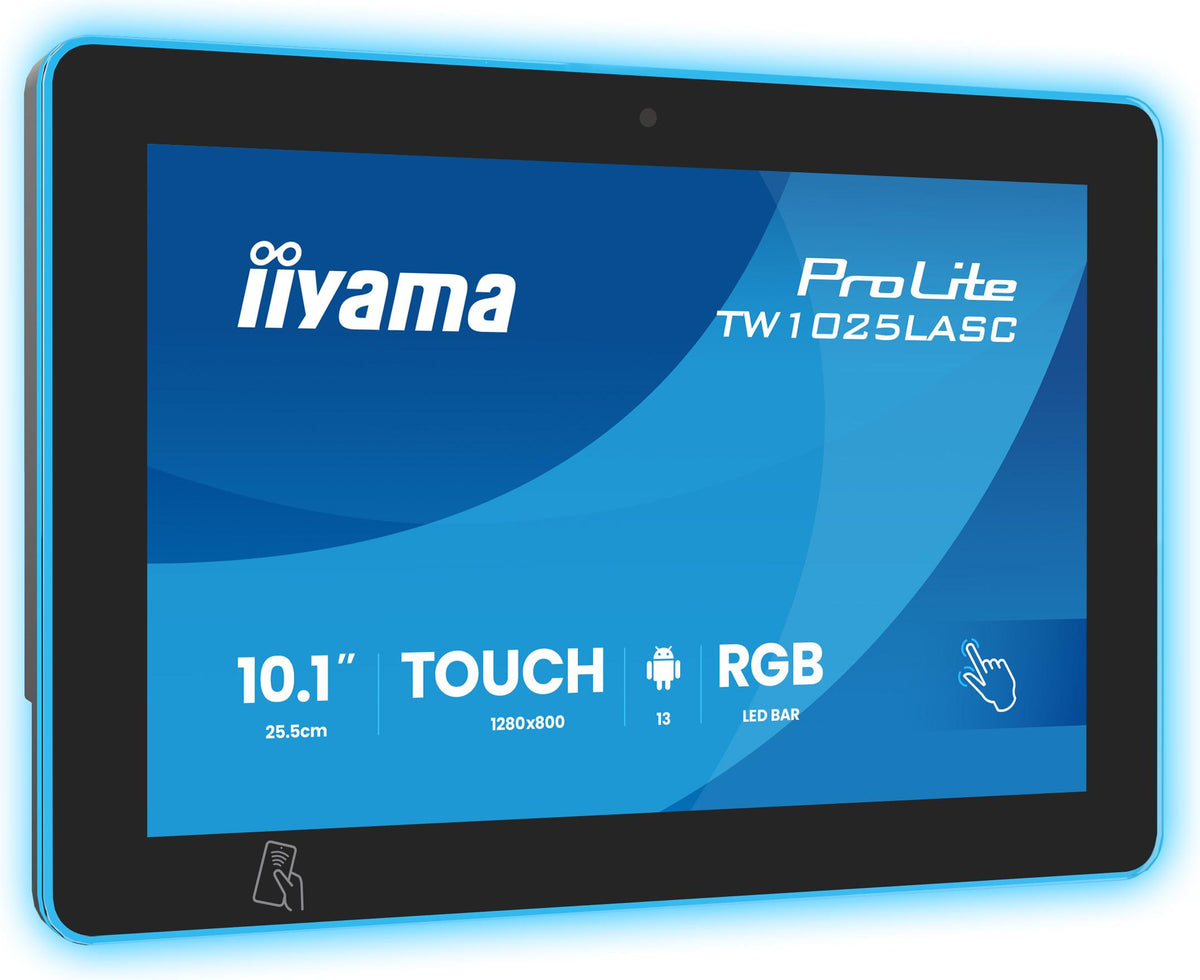 iiyama ProLite TW1025LASC-B3PNR, 25,6 cm (10.1
