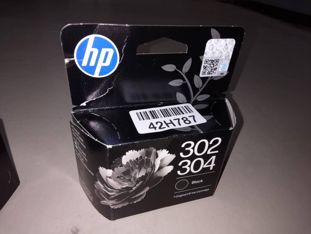 HP 302/304 Original Druckerpatrone Schwarz, Standardertrag, Schwarz, 1 Stück(e), 120 Seiten, Einzelpackung