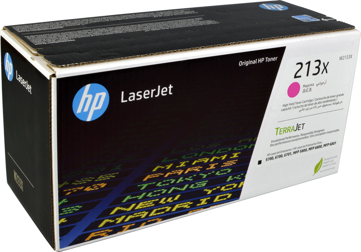 HP 213X Magenta Original LaserJet-Tonerkartusche mit hoher Reichweite, 6000 Seiten, Magenta, 1 Stück(e)