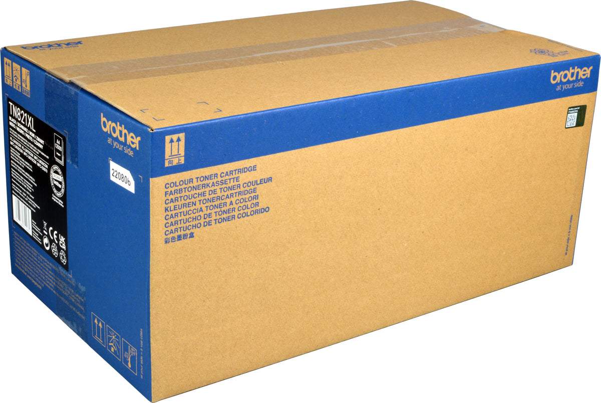 Brother TN-821XLBK, 12000 Seiten, Schwarz, 1 Stück(e)