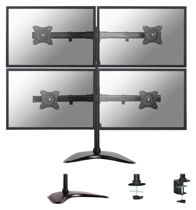 Neomounts NM-D335D4BLACK Monitor-Ständer 10-27