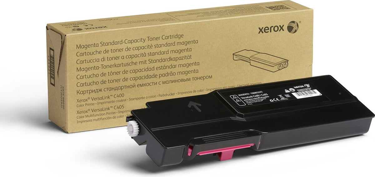 Xerox ® VersaLink® C400 Farbdrucker/C405 Farb-Multifunktionsdrucker Standardkapazität-Tonermodul Magenta (2500 Seiten) - 106R03503, 2500 Seiten, Magenta, 1 Stück(e)