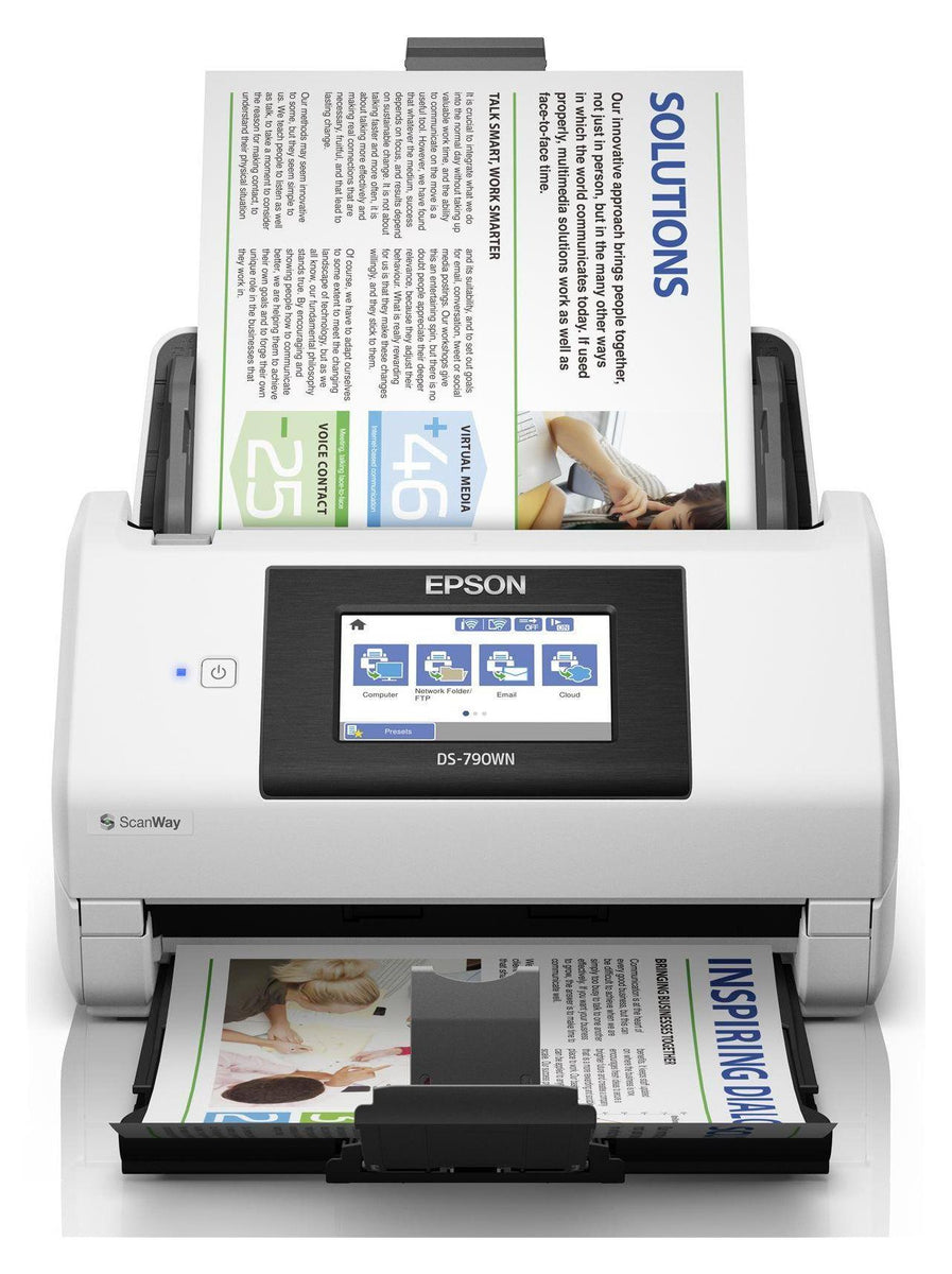 Epson WorkForce DS-790WN, 215,9 x 6096 mm, 600 x 600 DPI, 30 Bit, 24 Bit, 10 Bit, 8 Bit