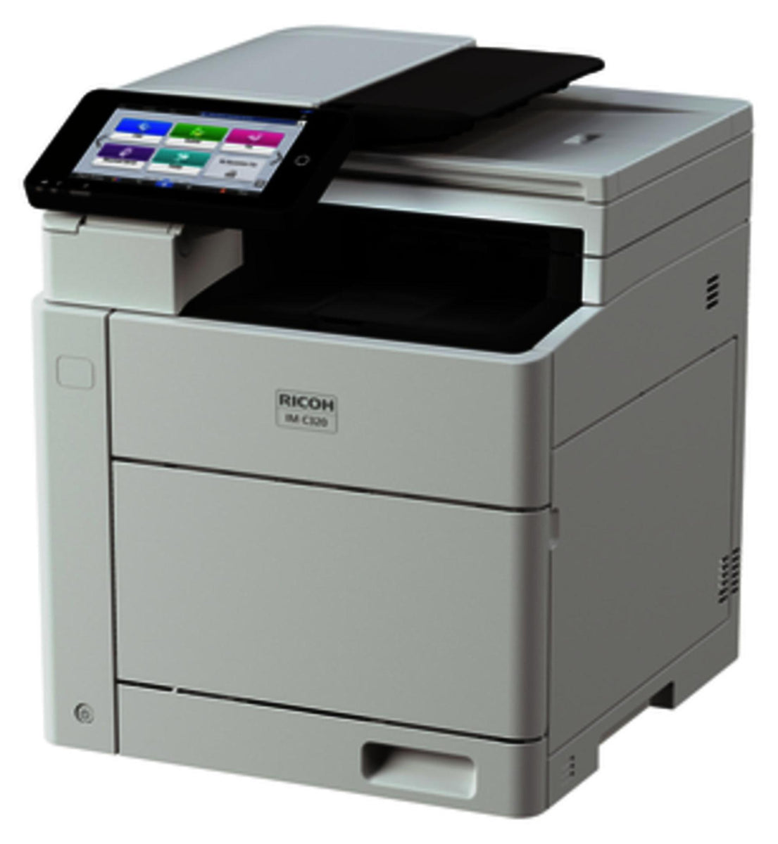 Ricoh IM C320F, Laser, Farbdruck, 1200 x 1200 DPI, Farbkopieren, A4, Schwarz, Weiß