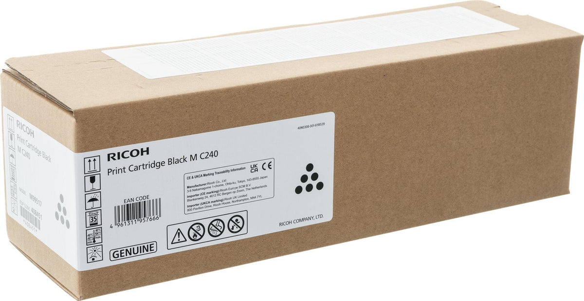 Ricoh M C240 - Schwarz - original - Tonerpatrone