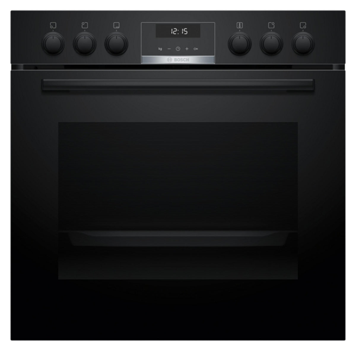 Bosch HEB517BB4 + NVS645CB6E, Zonen-Induktionskochfeld, 4 Zone(n), Glaskeramik, Schwarz, 58,3 cm, 51,3 cm