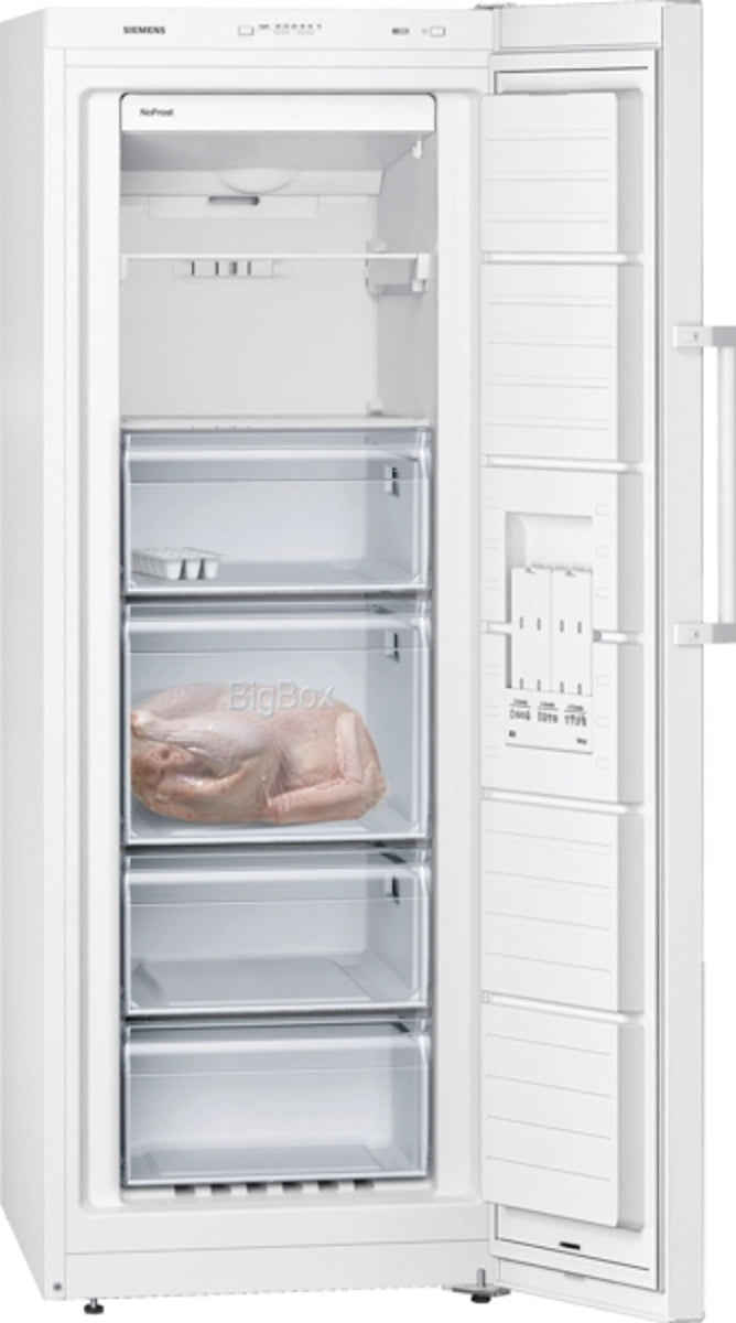 Siemens iQ300 GS29NVWEP, 200 l, 20 kg/24h, SN-T, No-Frost-System, E, Weiß