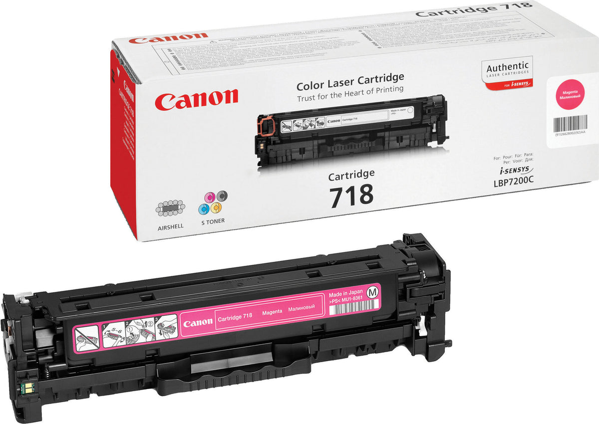 Canon CRG-718 M, 2900 Seiten, Magenta, 1 Stück(e)