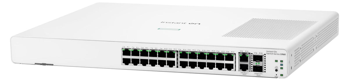 HPE Aruba Instant On 1960 24G 2XGT 2SFP+ (JL806A) 28-Port Switch