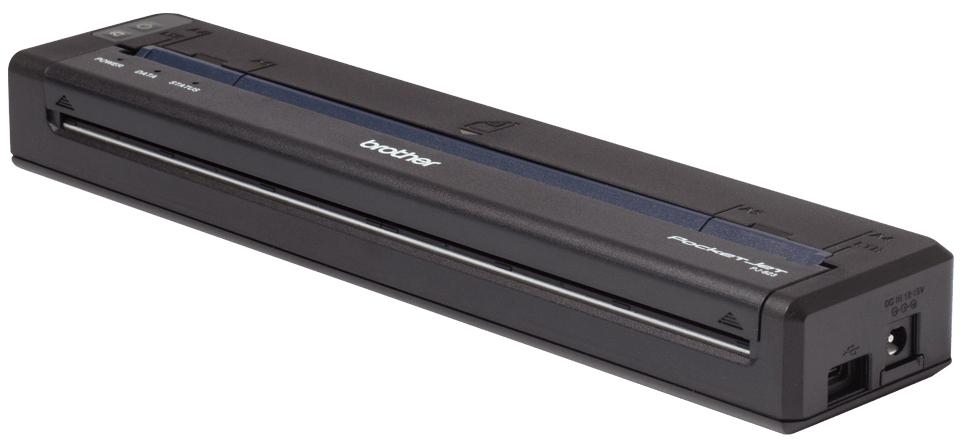Brother PJ823, Thermodirekt, Mobiler Drucker, 300 x 300 DPI, 2D-Strichcode, Barcode, Text, 160 µm, 20,3 cm