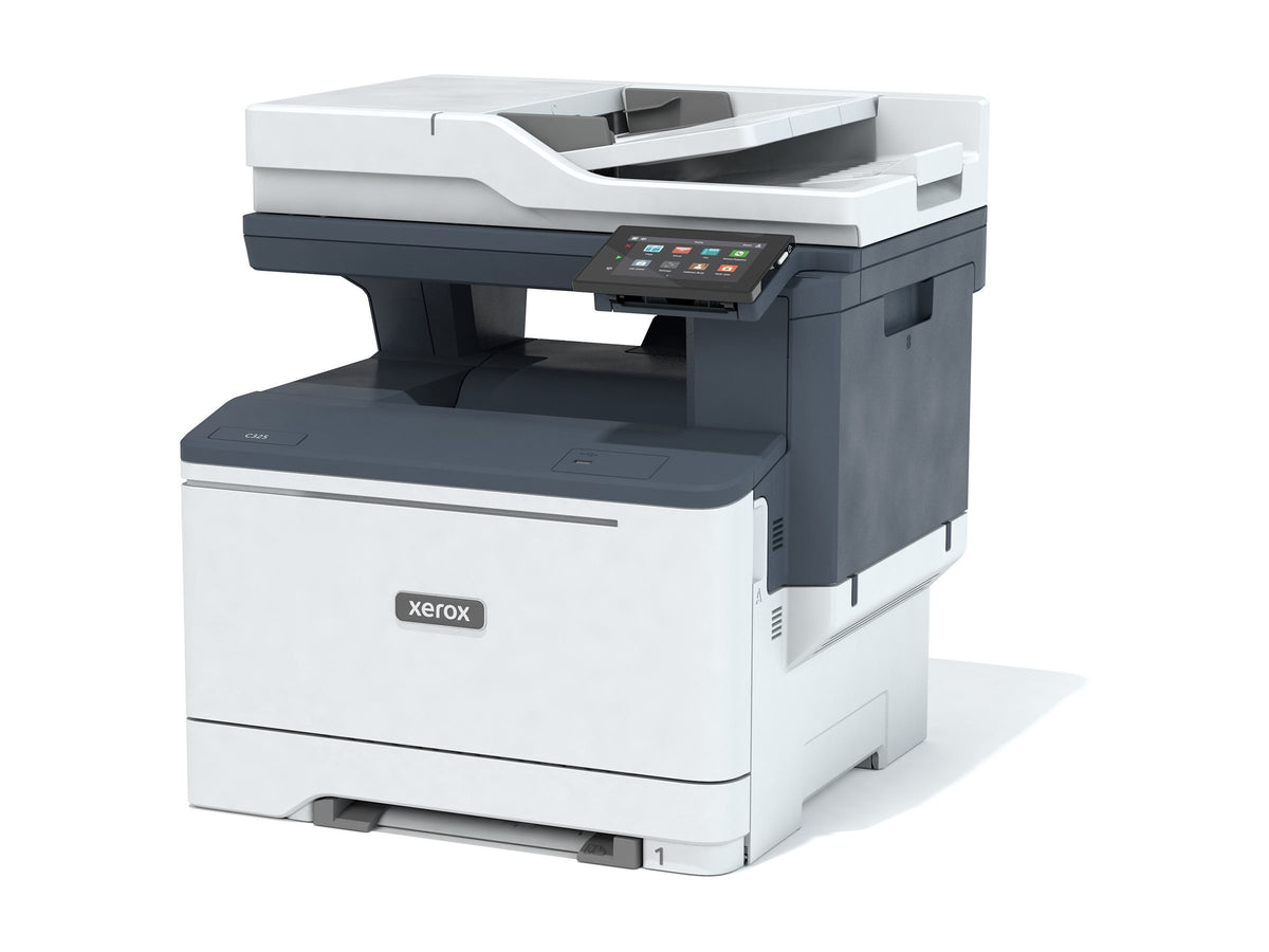 Xerox C325 A4 33 Seiten/Min. Wireless Duplex Kopie/Druck/Scan/Fax PS3 PCL5e/6 2 Behälter 251 Blatt, Laser, Farbdruck, 4800 x 4800 DPI, A4, Direktdruck, Grau, Weiß