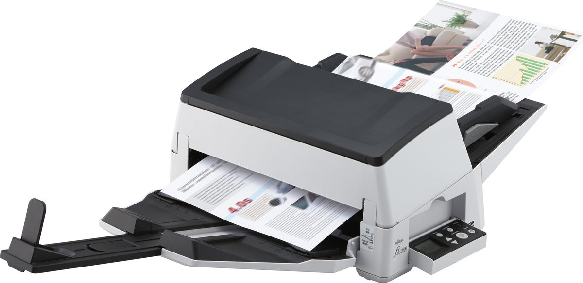 Ricoh fi-7600 - Dokumentenscanner - Dual-CCD - Duplex - 304.8 x 431.8 mm - 600 dpi x 600 dpi - bis zu 100 Seiten/Min. (einfarbig)