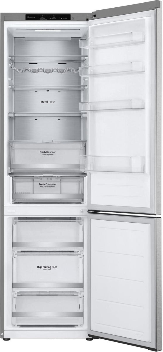 LG GBV7280BMB, 387 l, T, 10 kg/24h, B, Fresh Zone Fach, Edelstahl