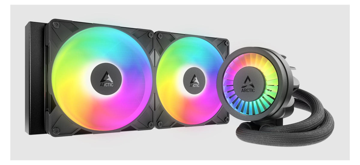 ARCTIC Liquid Freezer III Pro 280 A-RGB - Multikompatibler All-in-One CPU-Wasserkühler mit A-RGB, All-in-One-Flüssigkeitskühler, 14 cm, 186 m³/h, Schwarz