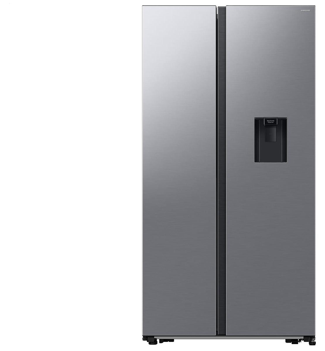 Samsung Series 7 Side-by-Side mit AI Energy Mode und Wassertank, , Freistehend, Amerikanische Tür, Silber, 2 Tür(en), 36/64, LED