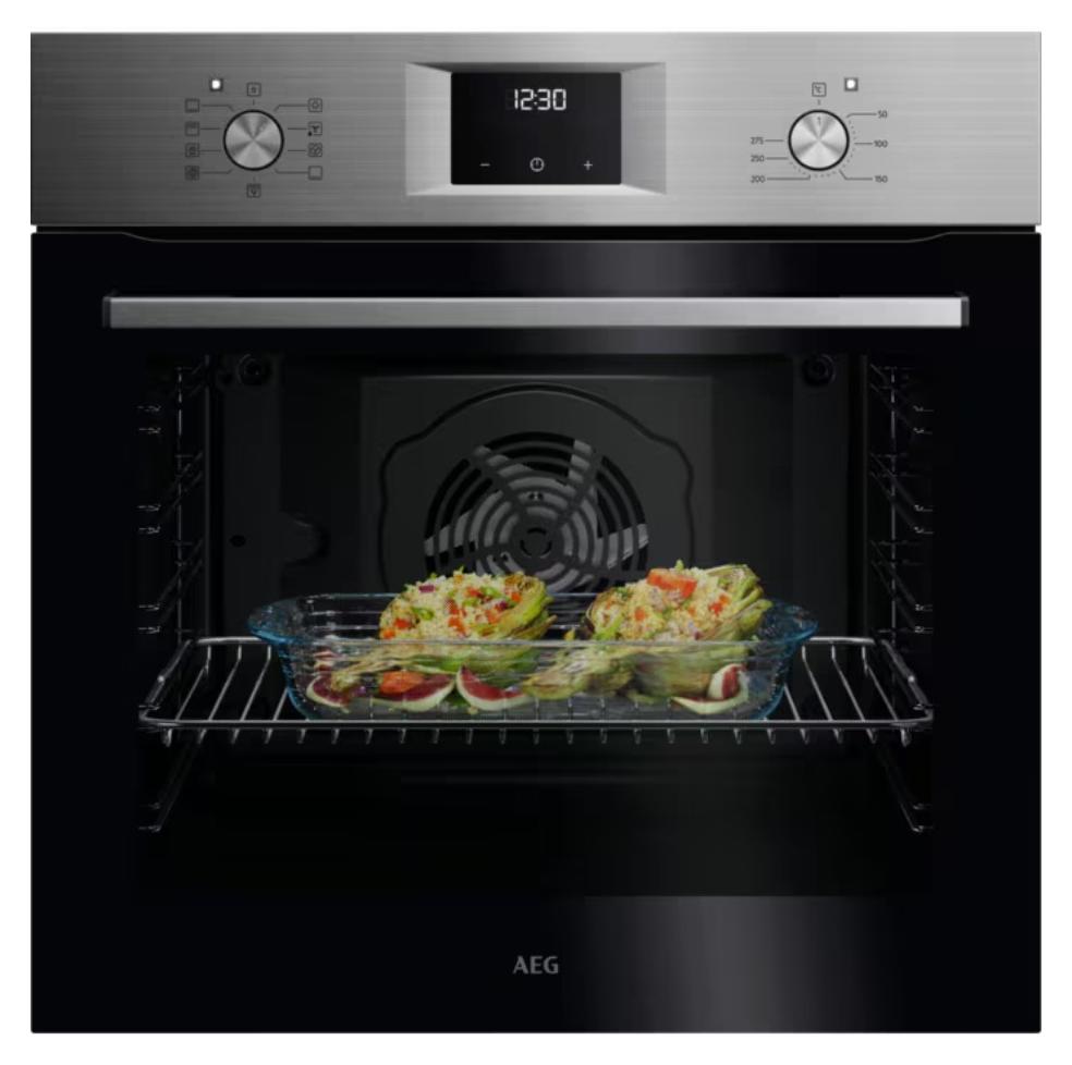 AEG Series 5000 OU5AB20SM, Medium, Elektrischer Ofen, 72 l, 2790 W, 72 l, Multitech