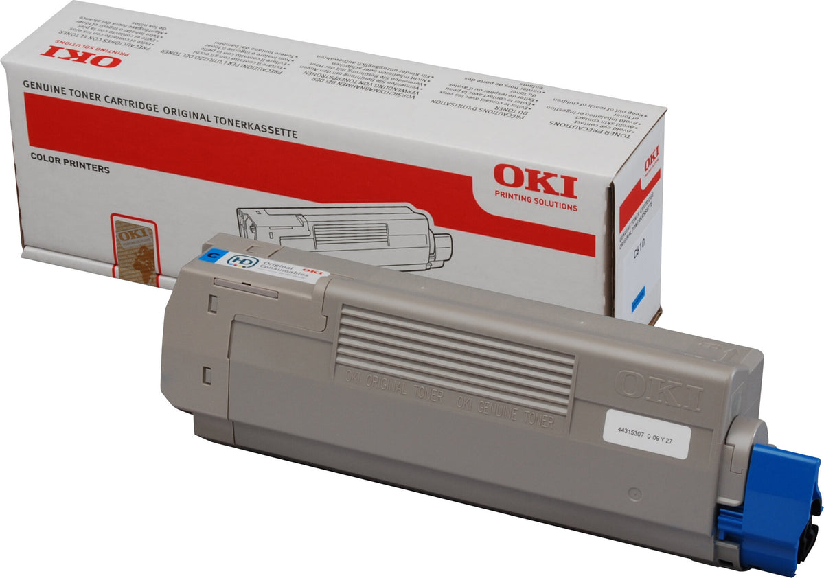 OKI Toner cyan (44315307)