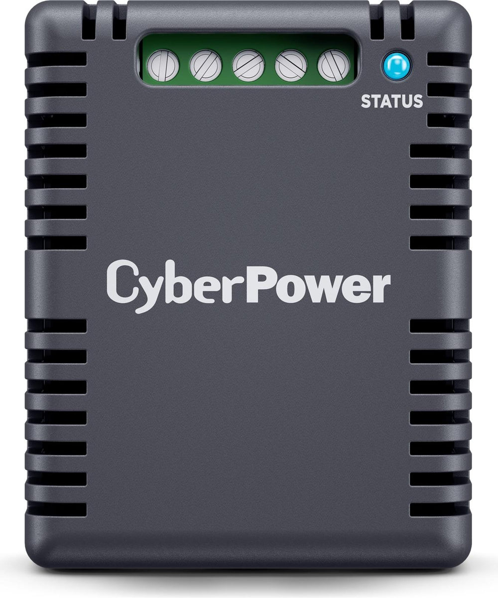 CyberPower SNEV001 SENSOR für Umgebungsdaten (Temperatur und Luftfeuchtigkeit) komp. zu RMCARD205 und RMCARD400, Switched PDU, Switched ATS PDU, Umweltüberwachungsgerät, Grau, CE, FCC Class B, EAC, RoHS, 53 mm, 67 mm, 29 mm