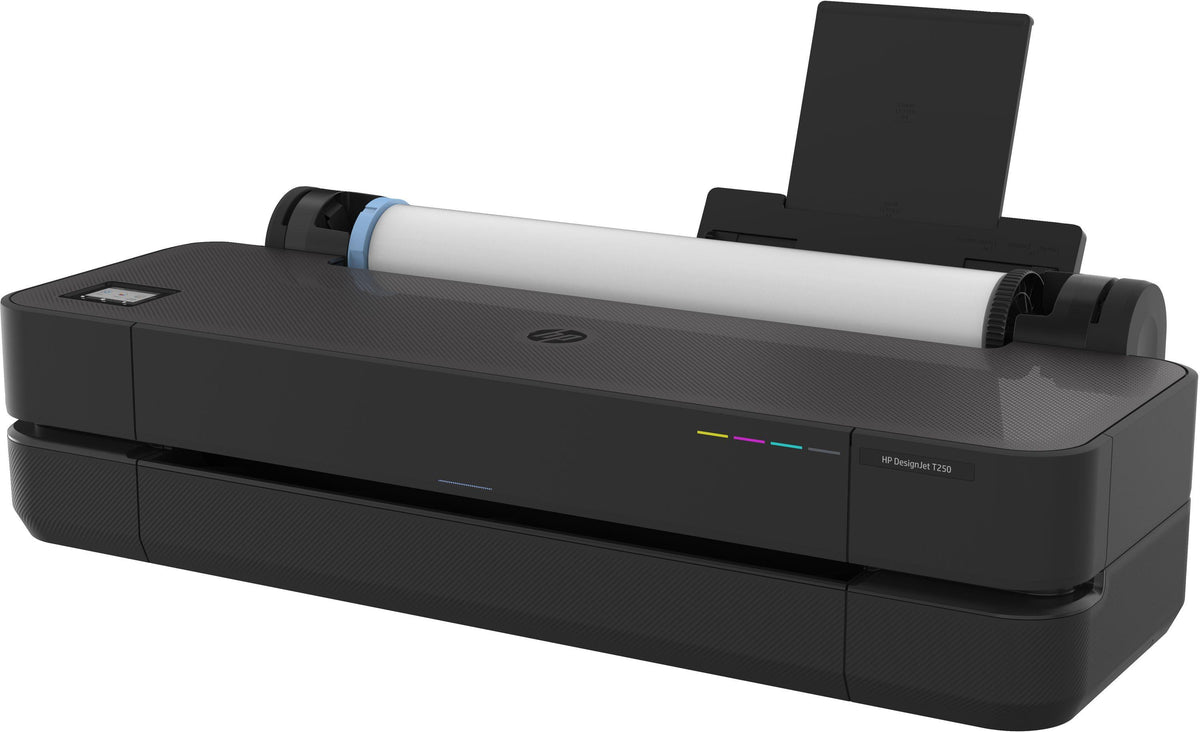 HP Designjet T250 24-Zoll-Drucker 2025 Edition, Thermal Inkjet, 2400 x 1200 DPI, JPEG, URF, Schwarz, Cyan, Magenta, Gelb, 2400 x 1200 DPI, 1 (cyan, magenta, yellow, black)