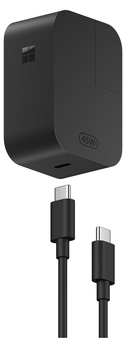 Microsoft Surface 45W USB-C, Drinnen, AC, 20 V, 1,75 m, Schwarz