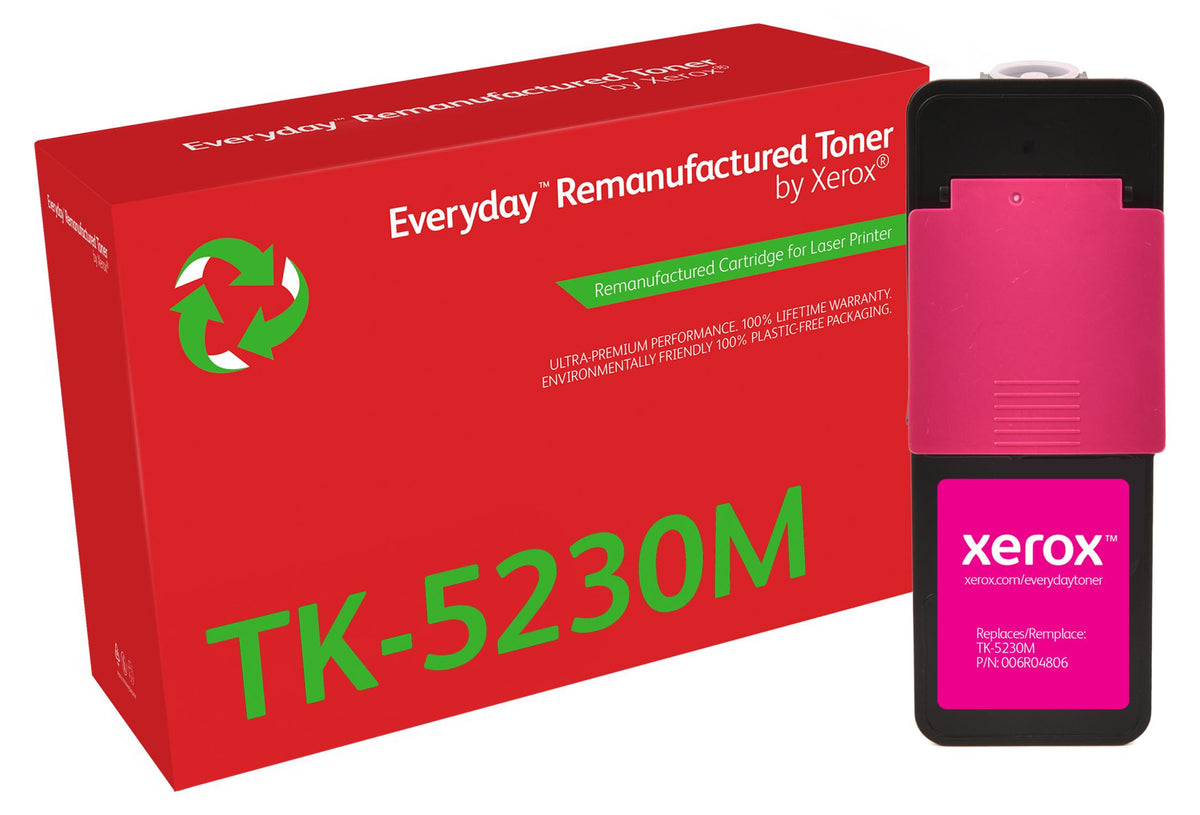 Everyday™ Magenta wiederaufbereiteter Toner von , kompatibel mit Kyocera TK-5230M, Standardkapazität, 2200 Seiten, Magenta, 1 Stück(e)