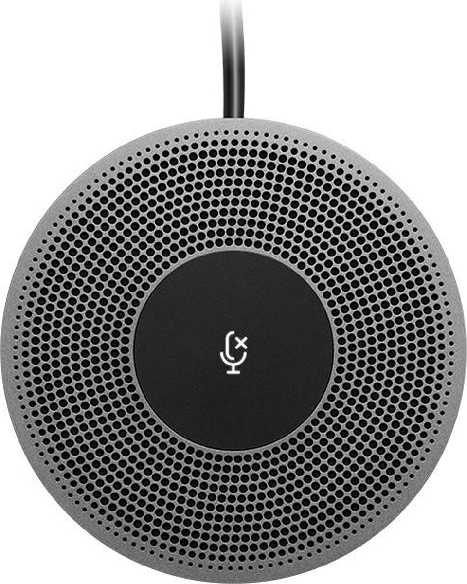 Logitech EXPANSION MIC FOR MEETUP - Mikrofon - für Small Room Solution für Google Meet, für Microsoft Teams Rooms, für Zoom Rooms