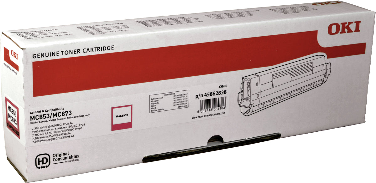 OKI 45862838, 7300 Seiten, Magenta, 1 Stück(e)