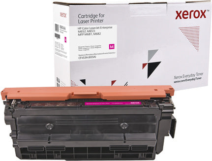 Everyday™ Magenta wiederaufbereiteter Toner von , kompatibel mit HP 655A (CF453A), Standardkapazität, 10500 Seiten, 10500 Seiten, Magenta, 1 Stück(e)