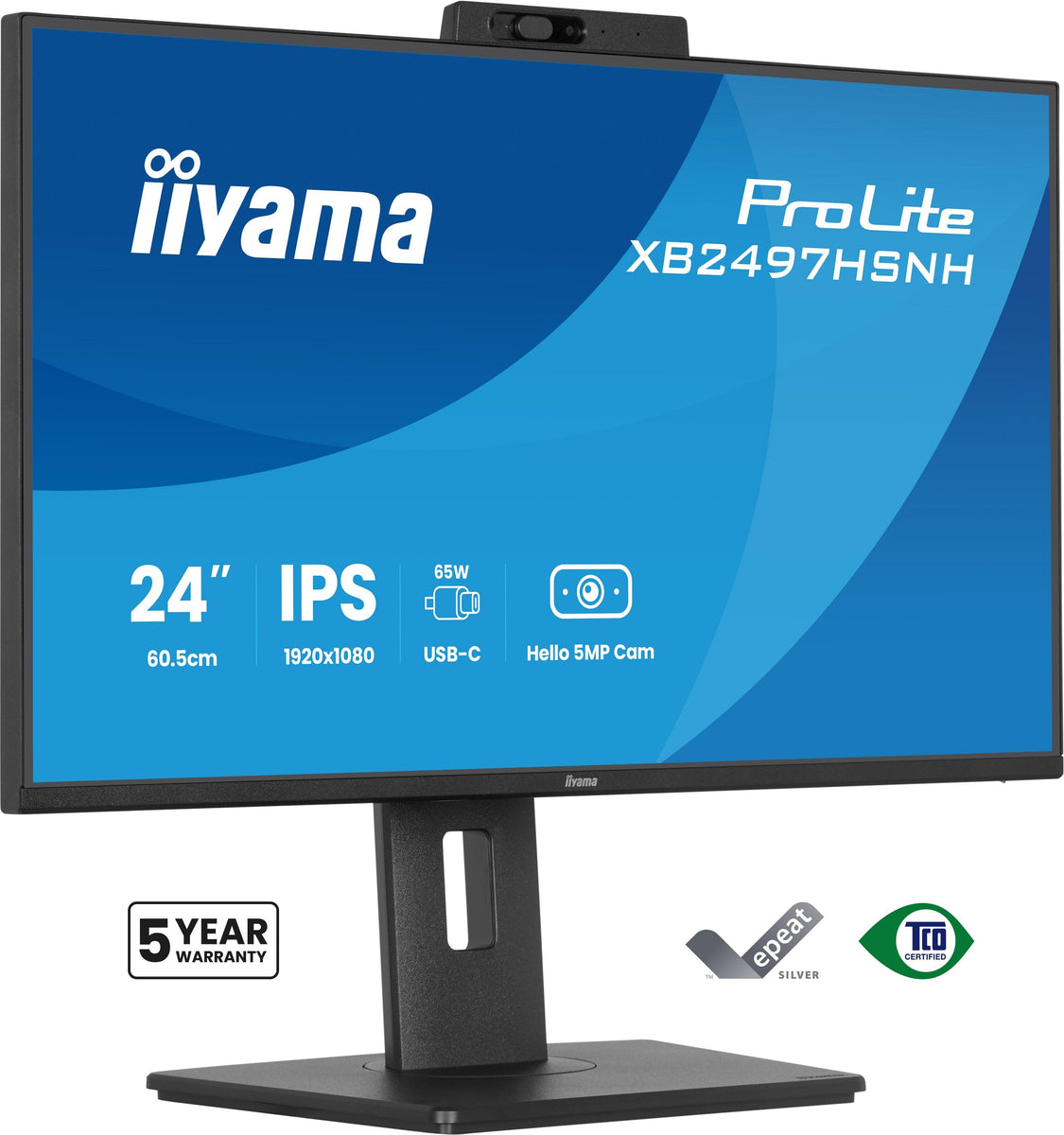 iiyama ProLite XB2497HSNH-B1, 60,5 cm (23.8