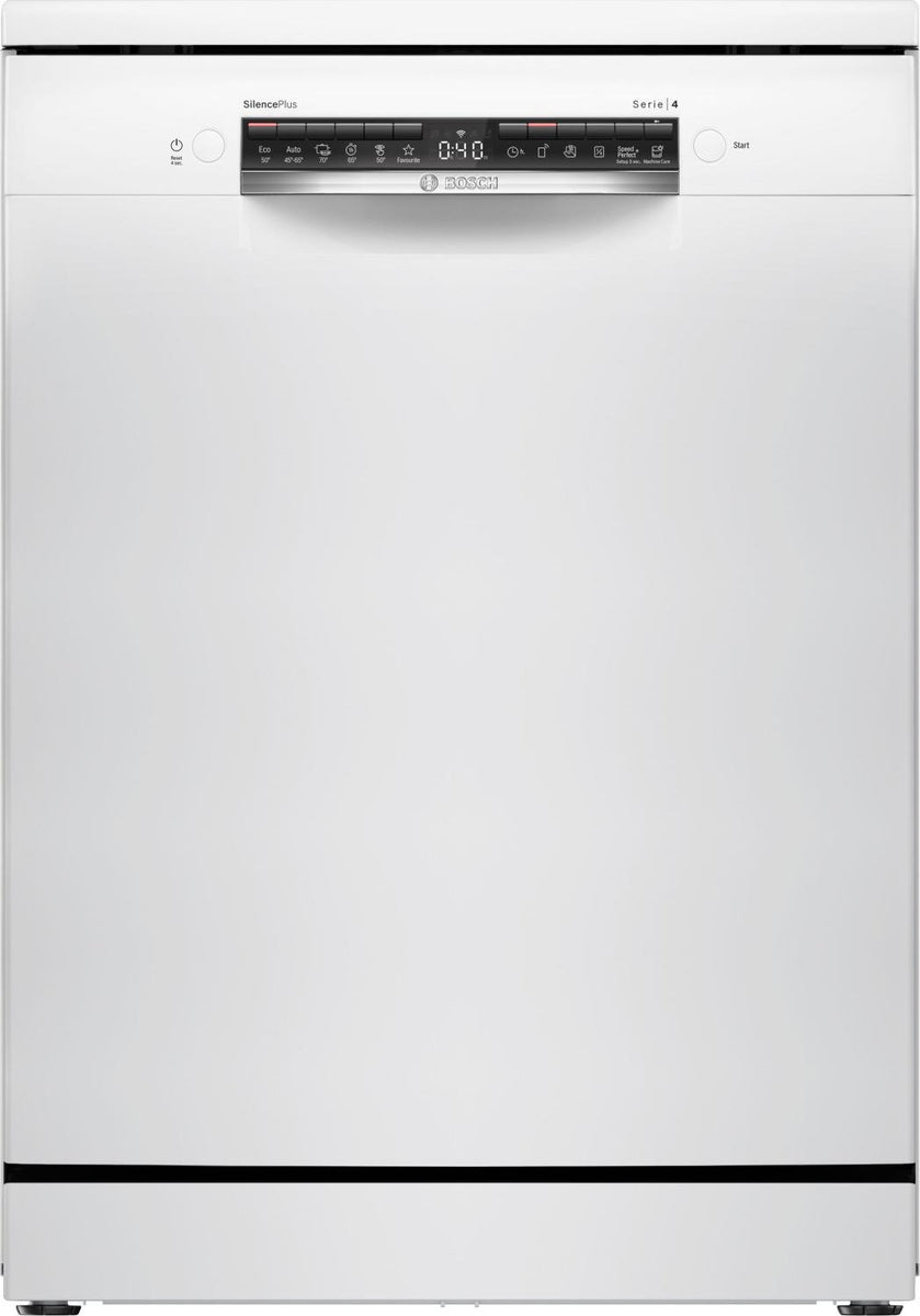 Bosch Serie 4 SMS4EVW08E, Freistehend, Standardgröße (60 cm), Weiß, Weiß, Tasten, 1,75 m