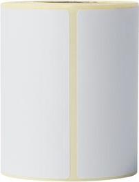 Brother BDE-1J026076-102, Weiß, Selbstklebendes Druckeretikett, Gestanztes Etikett, Thermodirekt, Rechteck, Brother TD