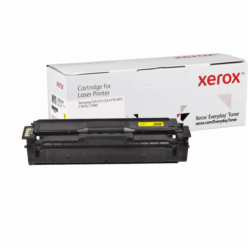 Everyday™ Gelb wiederaufbereiteter Toner von , kompatibel mit Samsung CLT-Y504S, Standardkapazität, 1800 Seiten, 1800 Seiten, Gelb, 1 Stück(e)