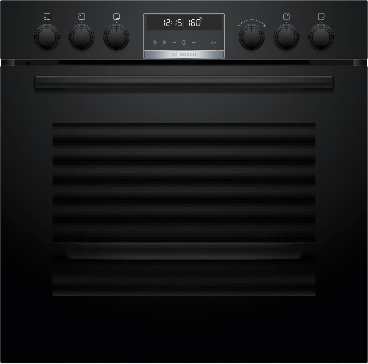 Bosch HEG578BB4 + NIF645CB5E, Zonen-Induktionskochfeld, 4 Zone(n), Glaskeramik, Schwarz, Berührung, 58,3 cm