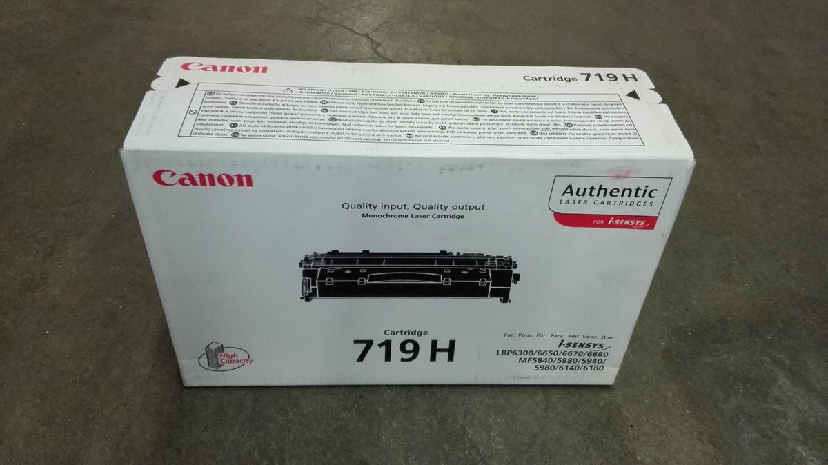 Canon 719H, 6400 Seiten, Schwarz, 1 Stück(e)