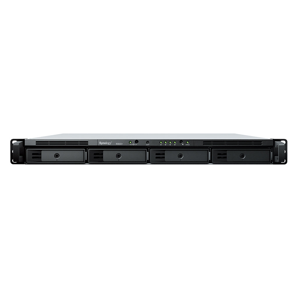 Synology RackStation RS822+, NAS, Ryzen Embedded, V1500B, 2 GB, DDR4, DSM
