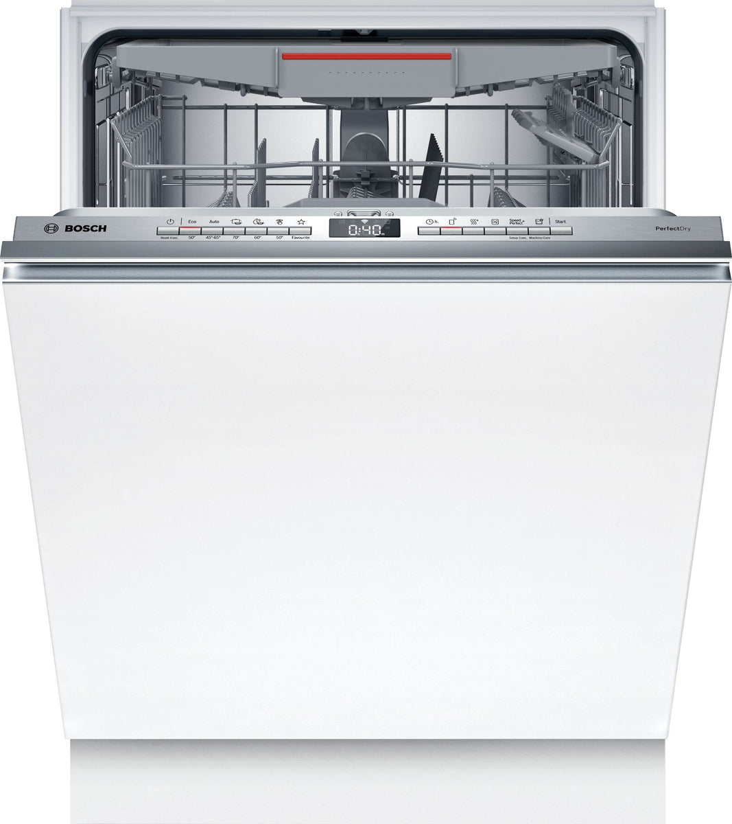 Bosch Serie 6 SBV6YCX02E, Voll integriert, Standardgröße (60 cm), Silber, Tasten, 1,75 m, 1,65 m