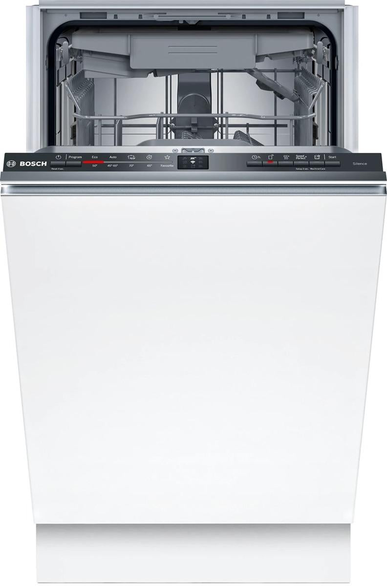 Bosch Serie 2 SPV2HMX02E, Voll integriert, Single (45 cm breit), Schwarz, Berührung, 1,75 m, 1,65 m