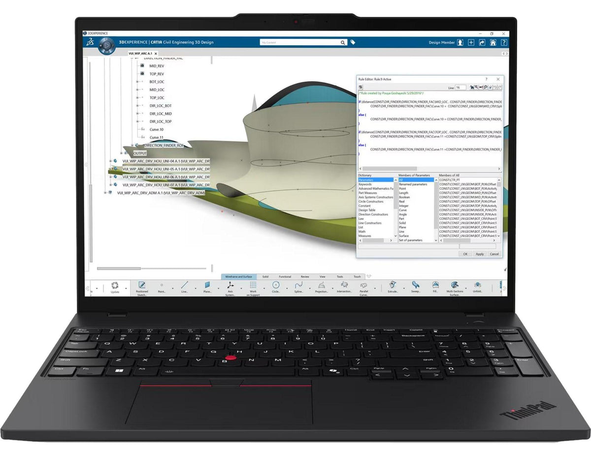 Lenovo ThinkPad P16s Gen 4 (AMD) Copilot+ PC, AMD Ryzen AI 7, 2 GHz, 40,6 cm (16