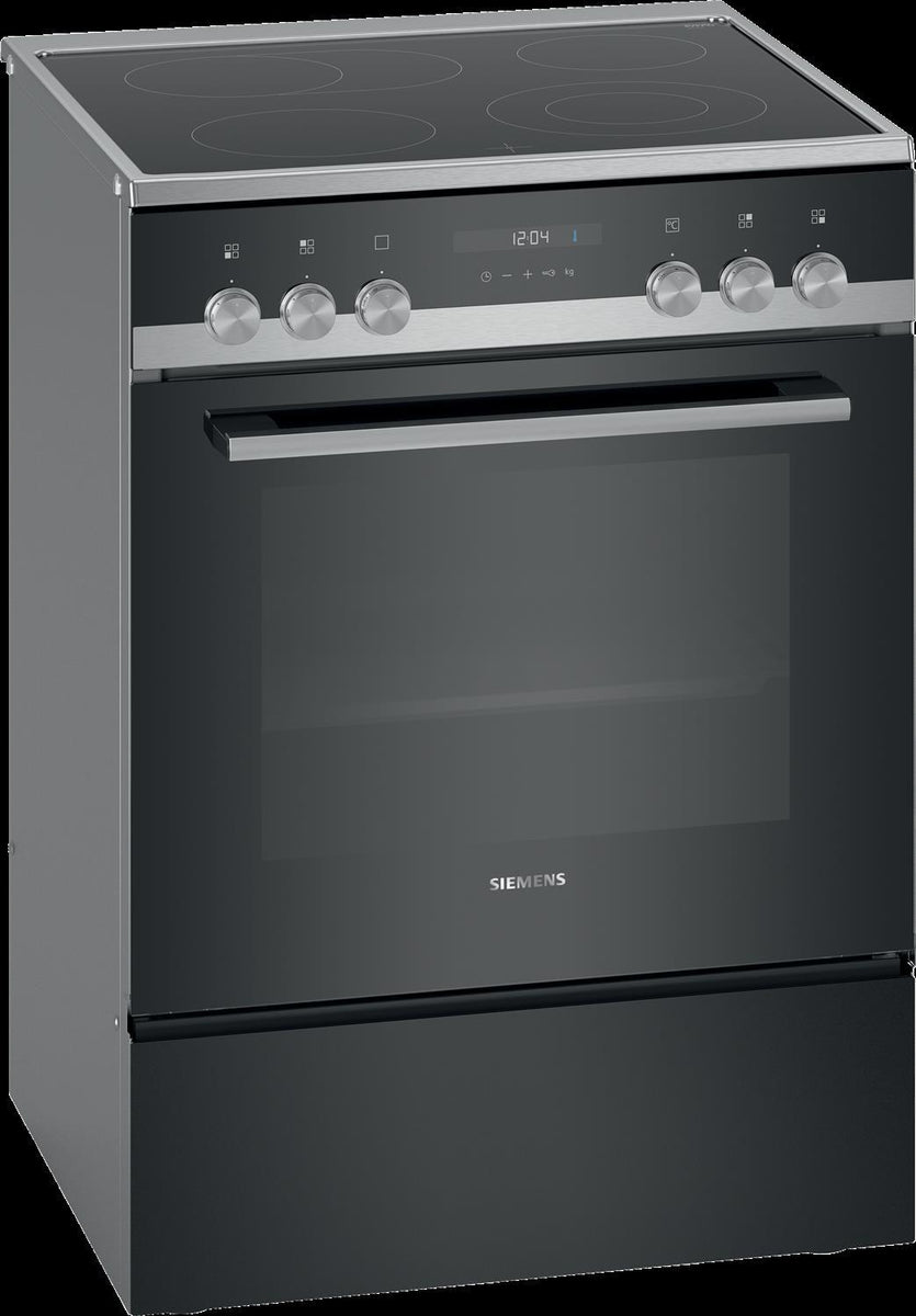 Siemens iQ500 HK9S5A240, Freistehender Herd, Schwarz, Drehregler, Berührung, Vorderseite, 1,2 m, Elektronisch