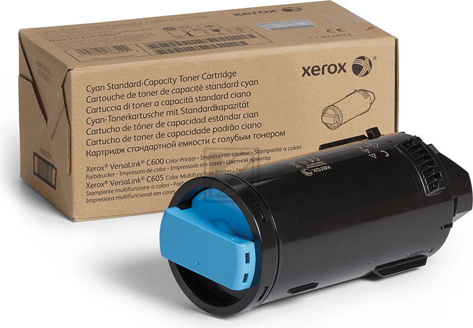 Xerox ® VersaLink® C605-Farb-Multifunktionsdrucker Extra hohe Kapazität-Tonermodul Cyan (16800 Seiten) - 106R03932, 16800 Seiten, Cyan, 1 Stück(e)