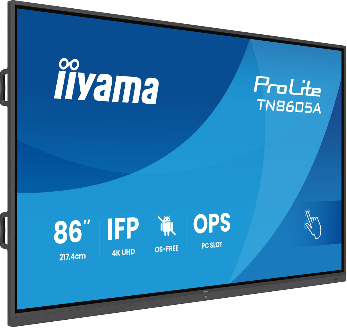 iiyama TN8605A-B1AG, Interaktiver Flachbildschirm, 2,17 m (85.6